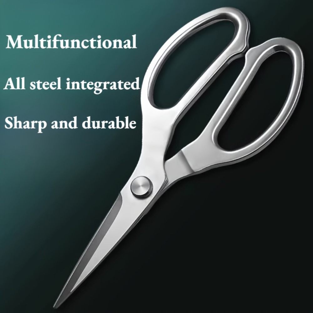Baby Food Scissors - 2-teiliges Set aus [deutschem Edelstahl] Ganzstahl-Langklingen-Schere