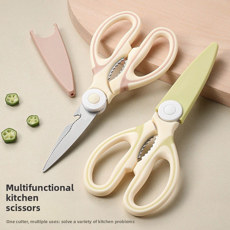 Baby Food Scissors - Mehrzweck-Küchenschere aus Edelstahl, scharfe Geflügelschere, robuste