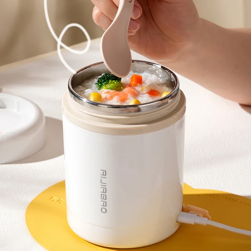 Baby Food Warmer - 600ML Tragbare USB Elektrische Heizung Lunch