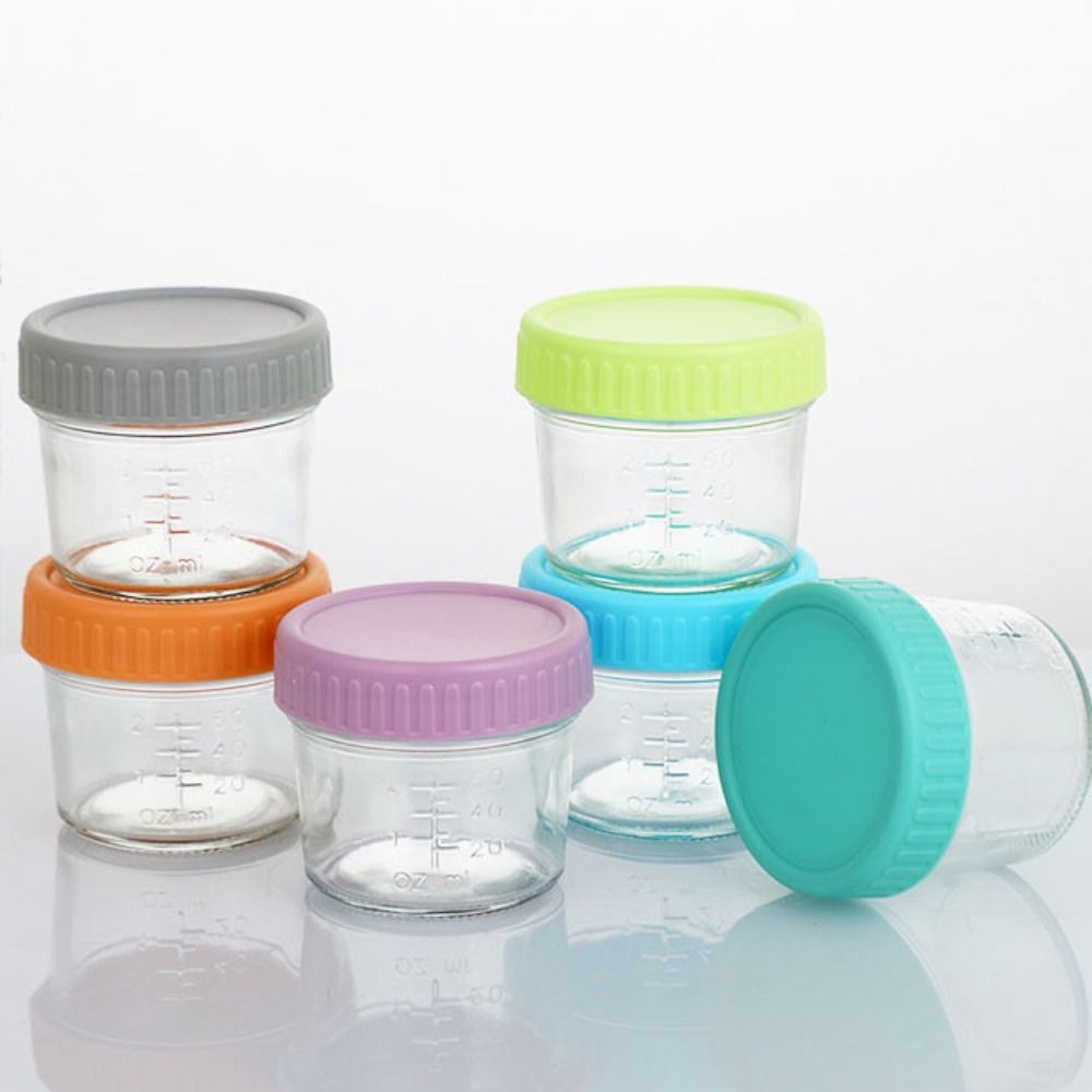 6 Stück Glas-Babynahrungsgläse – Baby Food Jars With Lids Bewertung und Preis