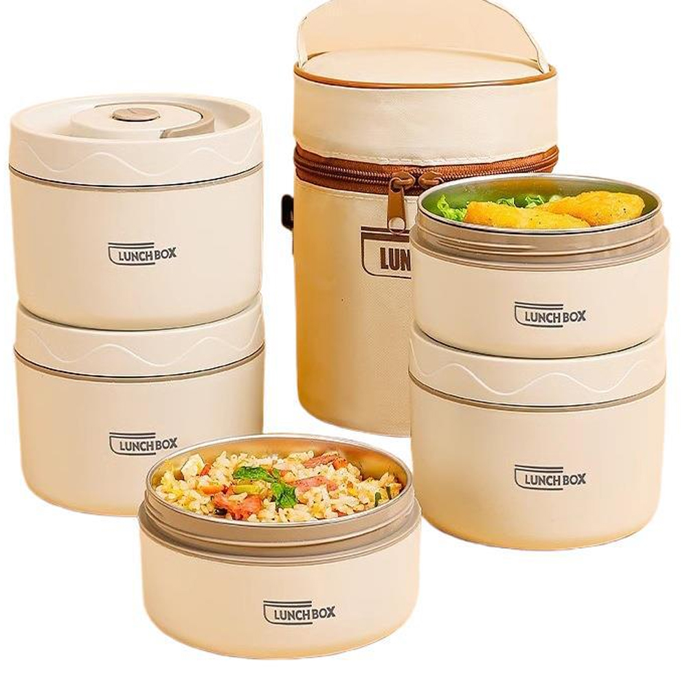 3-teiliges isoliertes Lunchbox – Baby Food Warmer Bewertung und Preis