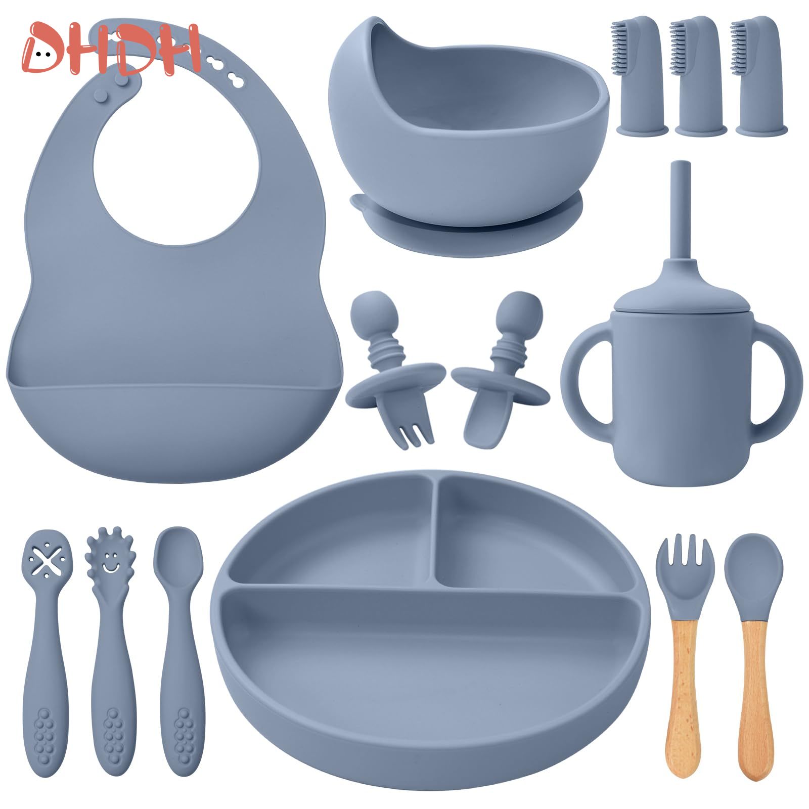 Silikon Baby Fütterung Set Ges – Baby Food Menu Bewertung und Preis