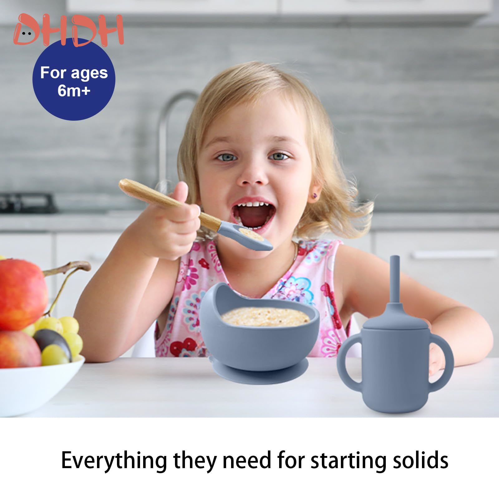 Silikon Baby Fütterung Set Ges – Baby Food Menu Bewertung und Preis